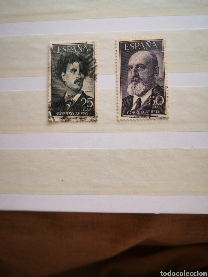 Sellos: Espa&ntilde;a 1955 sellos con matasellos - Foto 1