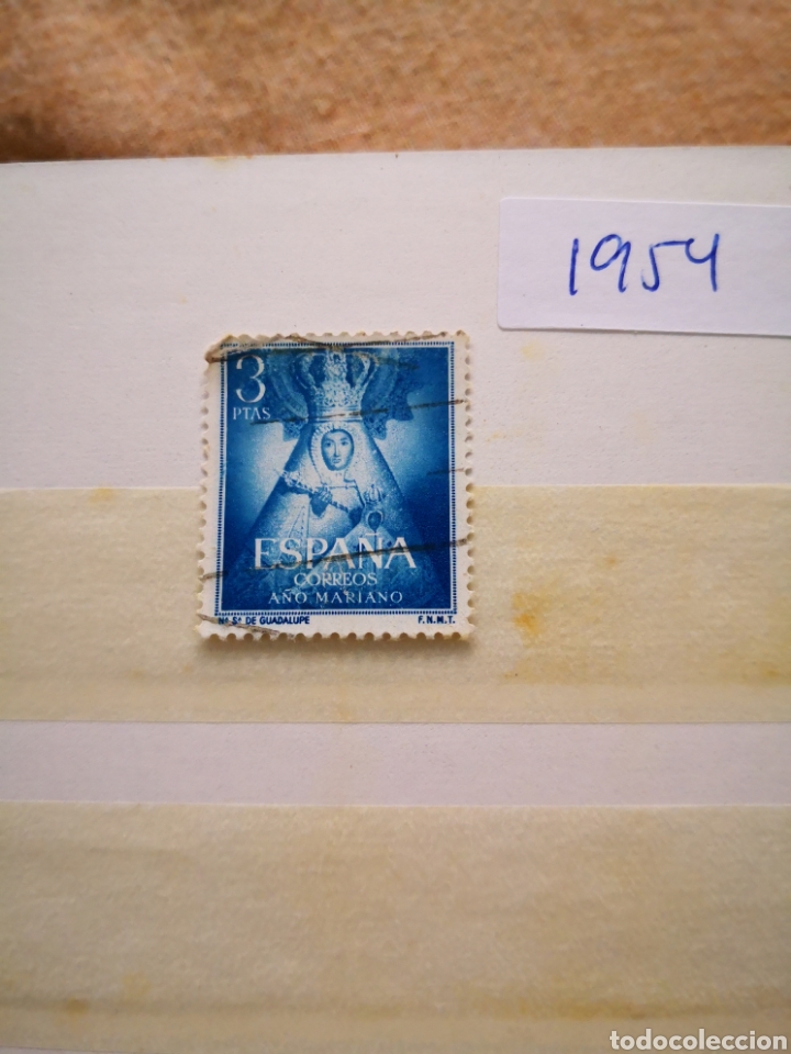 Sellos: Espa&ntilde;a 1954 con matasellos - Foto 1