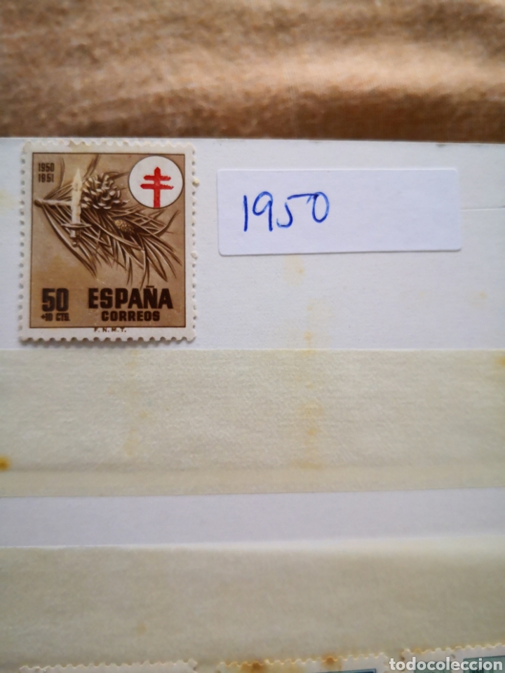 Sellos: Espa&ntilde;a 1950 - Foto 1