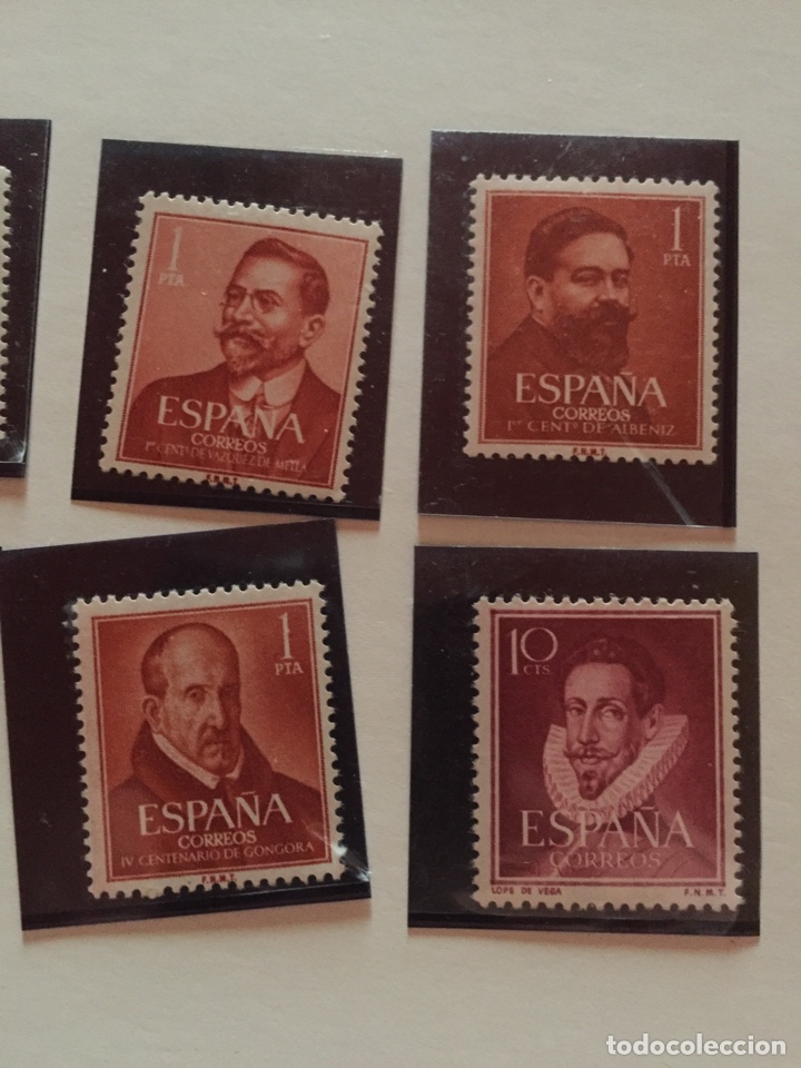 Sellos: Sellos Literatos y centenario - Foto 2