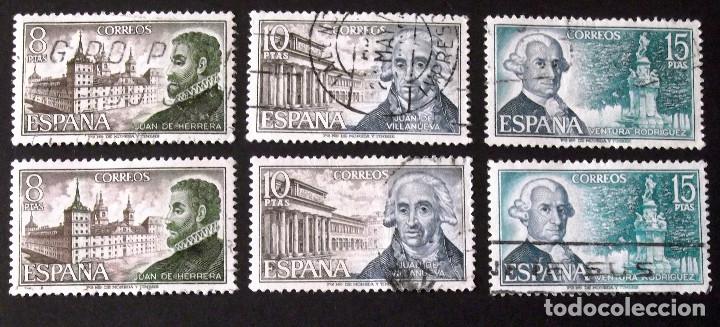 Sellos: 2117-9, DOS SERIES USADAS. PERSONAJES. - Foto 1