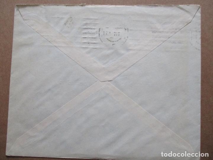 Sellos: CIRCULADA 1954 de almeria a madrid - Foto 2