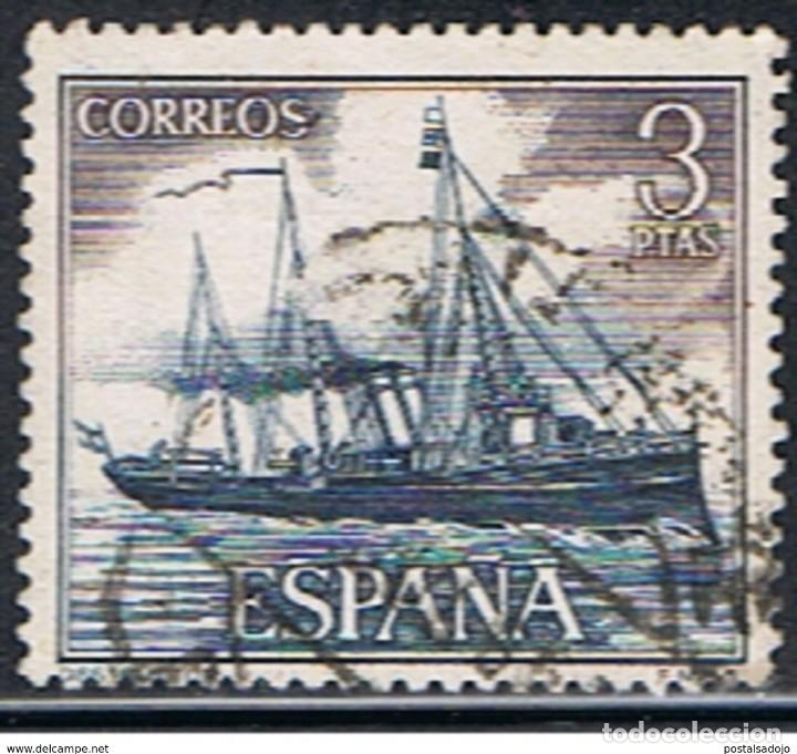 Sellos: ESPA&Ntilde;A // EDIFIL 1609 // 1964 ... USADO - DESTRUCTOR - Foto 1