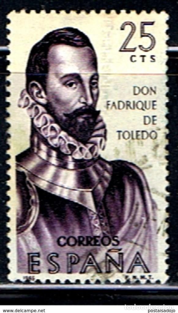 Sellos: ESPA&Ntilde;A // EDIFIL 1678 // 1965 ... USADO - Foto 1