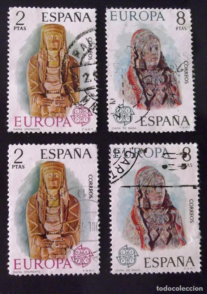 Sellos: 2177-8, DOS SERIES EN USADO. EUROPA-CEPT. - Foto 1