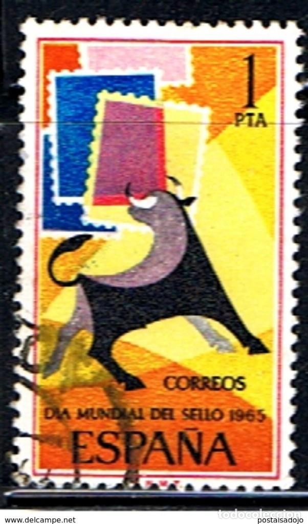 Sellos: ESPA&Ntilde;A // EDIFIL 1668 // 1965 ... USADO - Foto 1