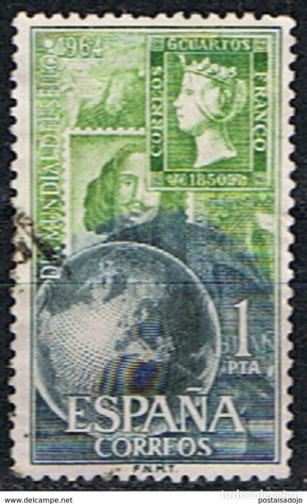 Sellos: ESPA&Ntilde;A // EDIFIL 1596 // 1964 ... USADO - Foto 1