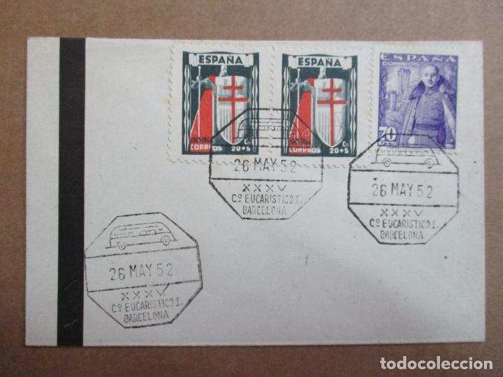 Sellos: barcelona 1952 congreso eucar&iacute;stico - Foto 1