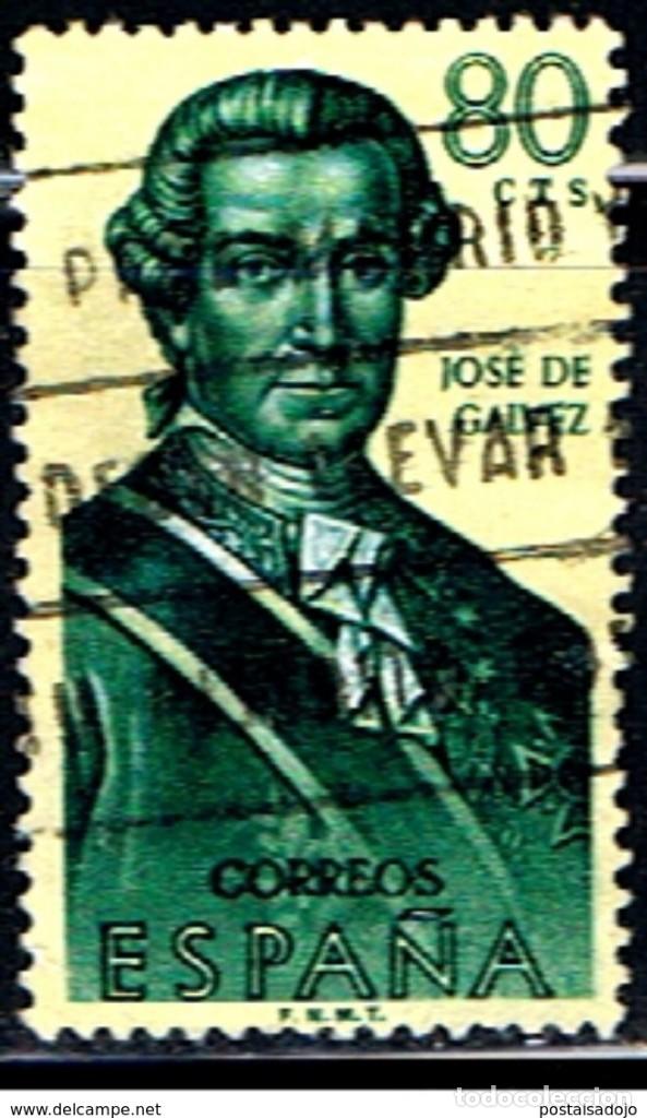 Sellos: ESPA&Ntilde;A // EDIFIL 1528 // 1963 ... USADO - Foto 1
