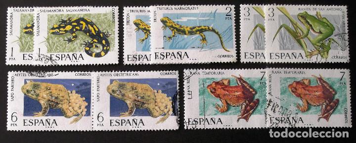 Sellos: 2272-6, DOS SERIES EN USADO. FAUNA. - Foto 1
