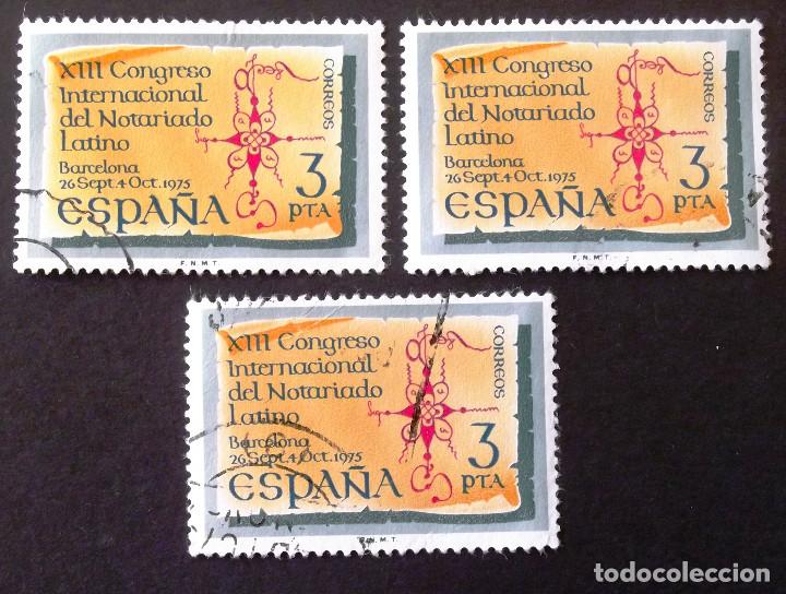 Sellos: 2283, TRES SERIES EN USADO. NOTARIADO. - Foto 1