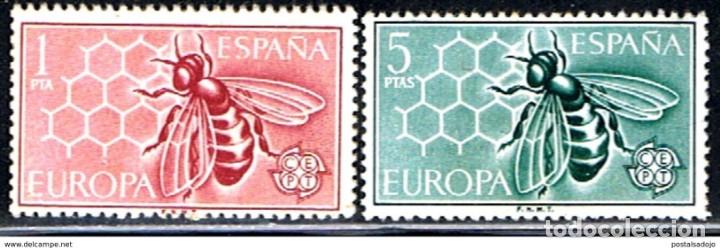 Sellos: ESPA&Ntilde;A // EDIFIL 1448, 1449 // 1962  ... NUEVOS - Foto 1