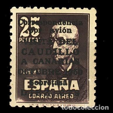 Sellos: 1090 CANARIAS AEREO.  BC. CERTIFICADO. - Foto 1
