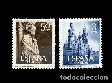 Sellos: 1130/31 A&Atilde;�O SANTO COMPOSTELANO. CL - Foto 1