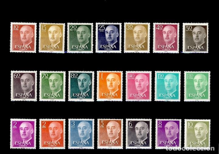 Stamps: 1143/63  BASICA  DE FRANCO