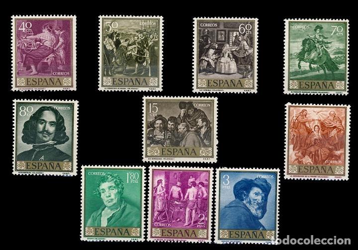Sellos: 1238/47 PINTOR VELAZQUEZ - Foto 1