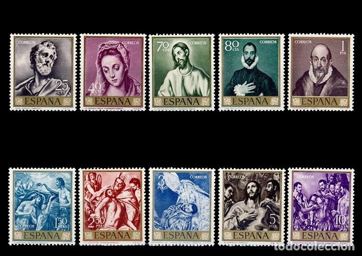 Briefmarken: 1330/39 PINTOR EL GRECO