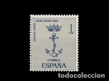 Sellos: 1737 SEMANA NAVAL EN BARCELONA - Foto 1