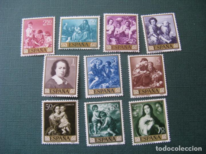 +1960, bartolome esteban murillo, edifil 1270/79