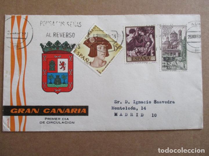 Sellos: circulada 1963 DE MADRID  a madrid - Foto 1