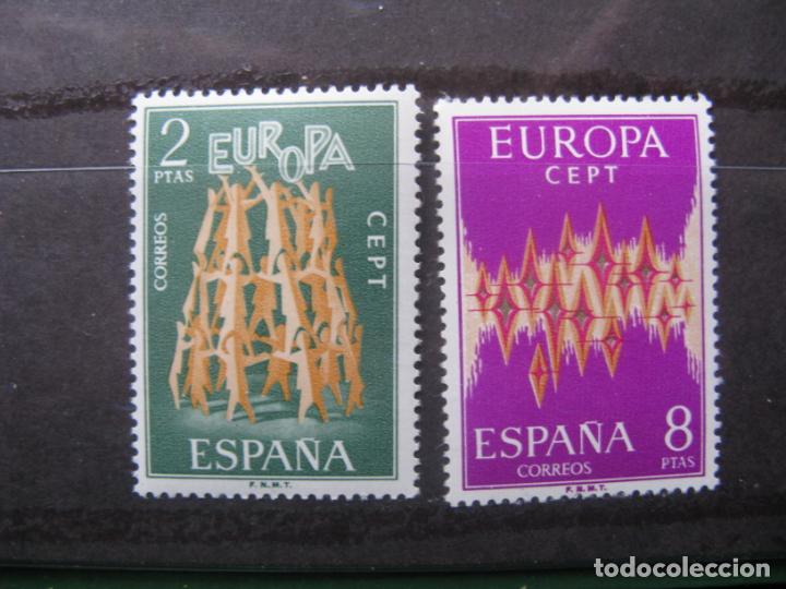 Sellos: +1972, europa, edifil 2090/91 - Foto 1