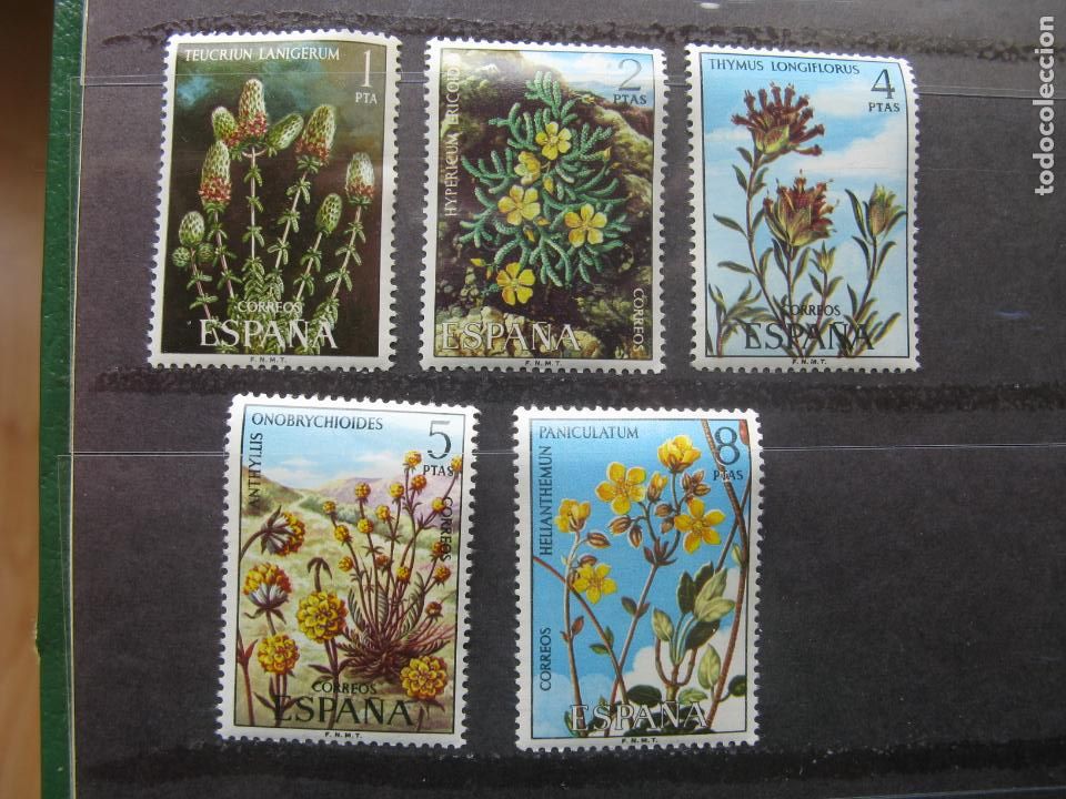 +1974, flora, edifil 2220/24