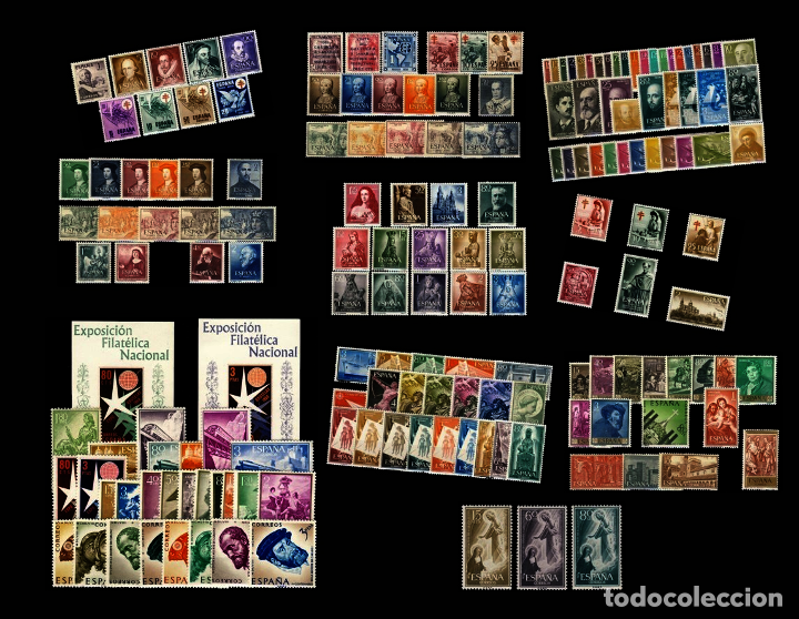 Sellos: Espa&ntilde;a A&ntilde;os 1950-59 - Foto 1