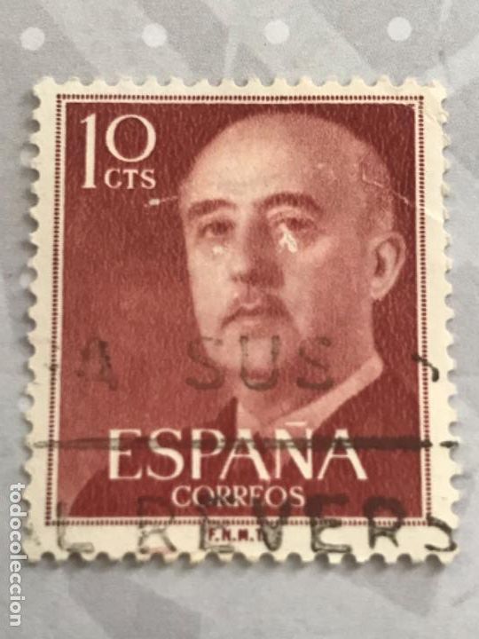 Sellos: Edifil 1143 espa&ntilde;a 1955 usado - Foto 1