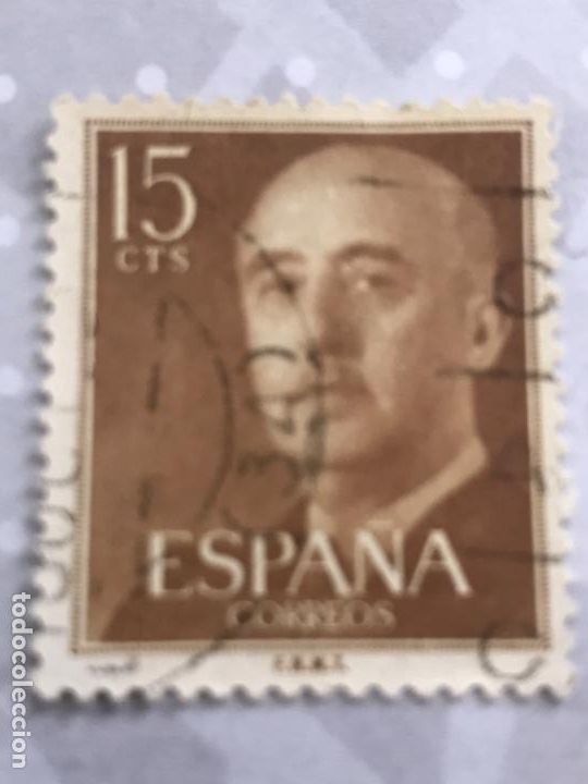 Sellos: Edifil 1144 espa&ntilde;a 1955 usado - Foto 1