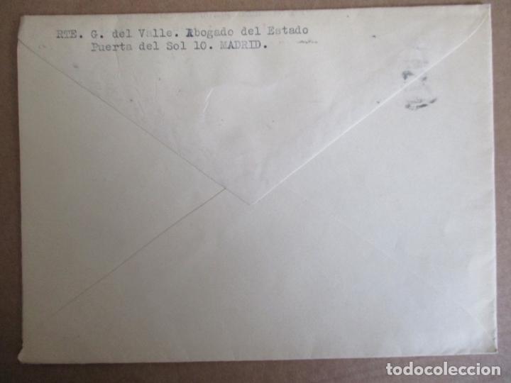 Sellos: CIRCULADA 1955 DE MADRID A MADRID - Foto 2