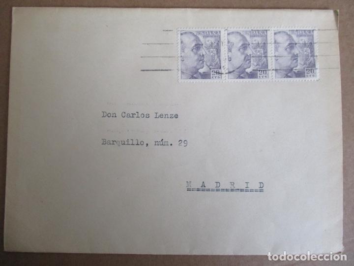 Sellos: CIRCULADA 1955 DE MADRID A MADRID - Foto 1