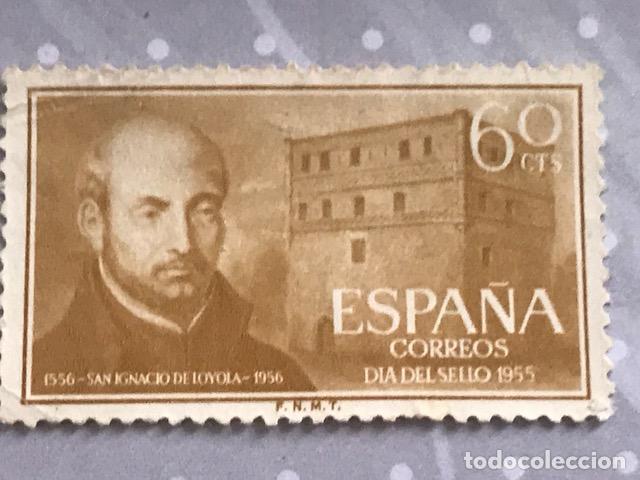 Sellos: Edifil 1167 espa&ntilde;a a&ntilde;o 1955 - Foto 1