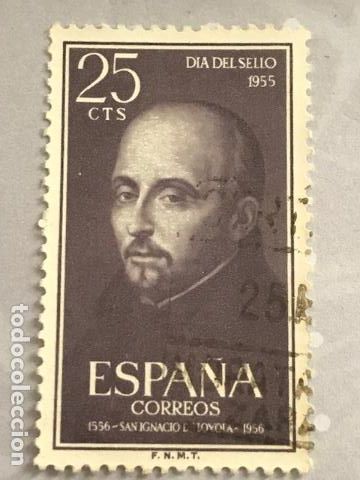 Sellos: Edifil 1166 espa&ntilde;a a&ntilde;o 1955 - Foto 1
