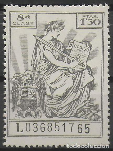 Stamps: Sello timbre fiscal de 1,5 pesetas (07)
