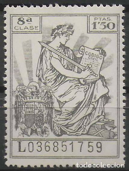 Stamps: Sello timbre fiscal de 1,5 pesetas (10)