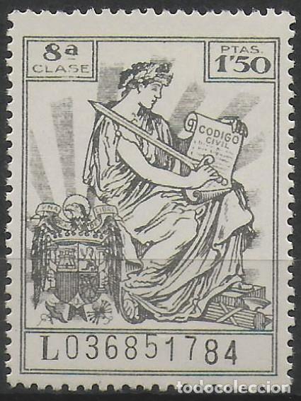 Stamps: Sello timbre fiscal de 1,5 pesetas (11)