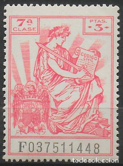 Stamps: Sello timbre fiscal de 3 pesetas (01)
