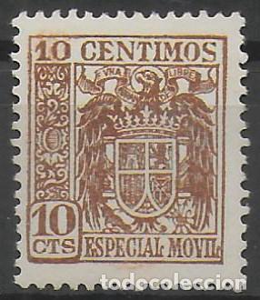 Stamps: Sello timbre fiscal especial movil 10 c&eacute;ntimos (06)