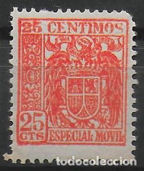 Stamps: Sello timbre fiscal especial movil 25 c&eacute;ntimos (13)