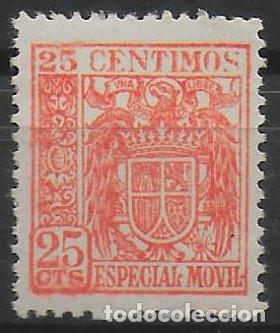 Stamps: Sello timbre fiscal especial movil 25 c&eacute;ntimos (16)