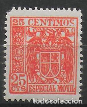 Sellos: Sello timbre fiscal especial movil 25 c&eacute;ntimos (29)