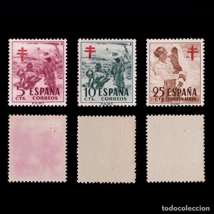 Selos: 1951.Pro Tubercolosos. Serie Nuevo**.MNH Edifil.1103-1105