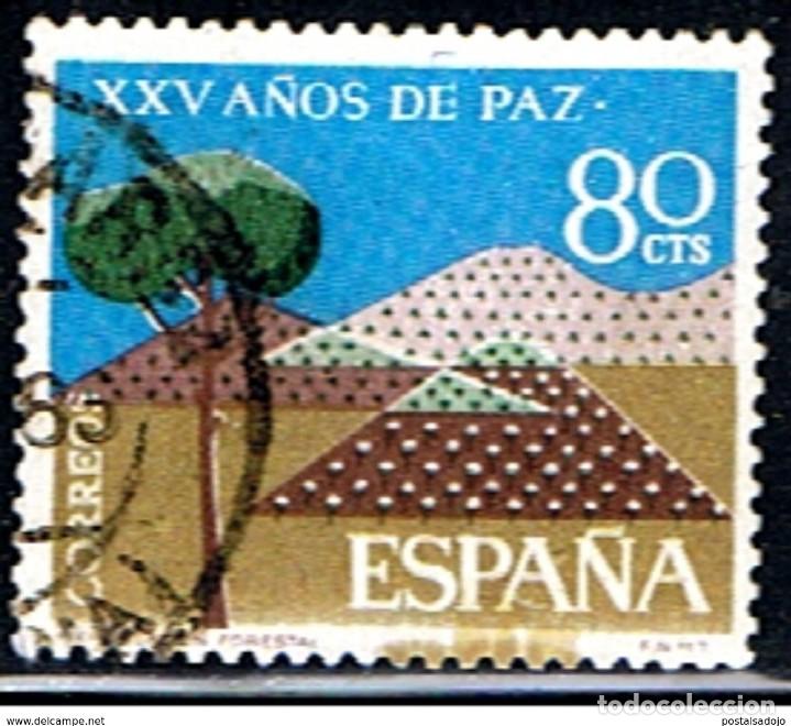 Sellos: ESPA&Ntilde;A // EDIFIL 1581 // 1964 ... USADO - Foto 1