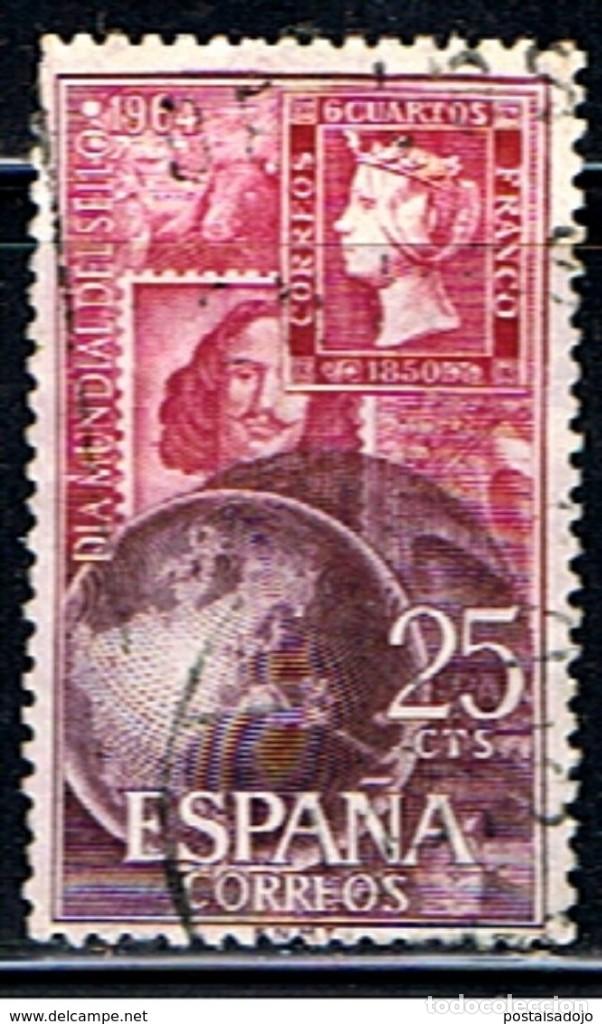 Sellos: ESPA&Ntilde;A // EDIFIL 1595 // 1964 ... USADO - Foto 1