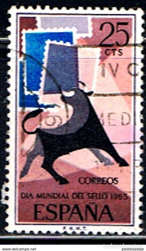 Sellos: ESPA&Ntilde;A // EDIFIL 1667 // 1965 ... USADO - Foto 1