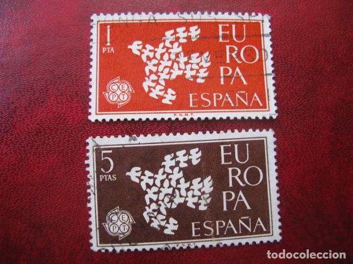 Sellos: 1961, europa, edifil 1371/72 - Foto 1