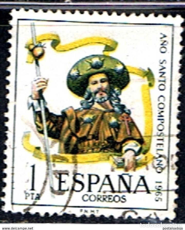 Sellos: ESPA&Ntilde;A // EDIFIL 1672 // 1965 ... USADO - Foto 1