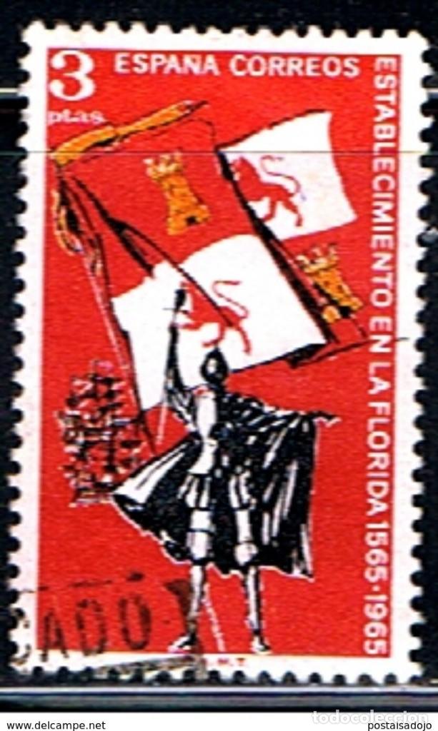 Sellos: ESPA&Ntilde;A // EDIFIL 1674 // 1965 ... USADO - Foto 1