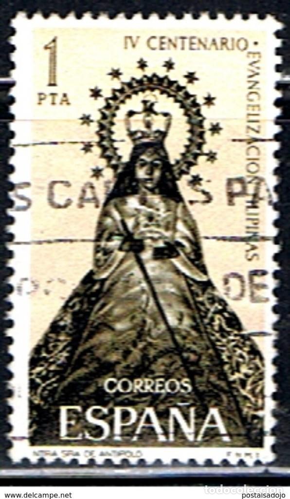 Sellos: ESPA&Ntilde;A // EDIFIL 1693 // 1965 ... USADO - Foto 1