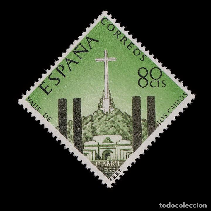 Sellos: 1959.Valle de los Ca&iacute;dos.MNH.Edifil.1248 - Foto 1